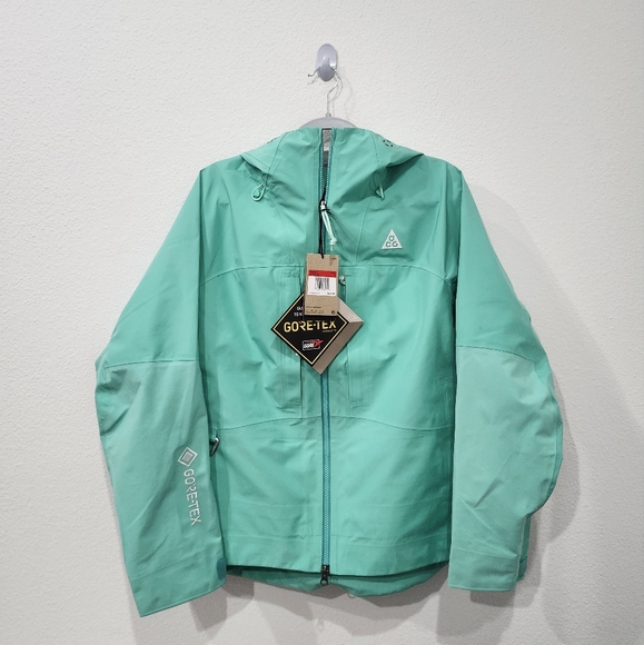 Nike ACG GORE-TEX Misery Ridge Light Menta Jacket DQ6885-369 Women's Size Medium - Picture 1 of 12